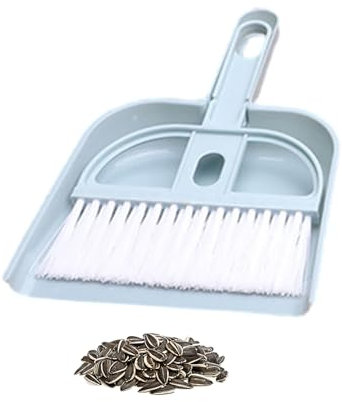 Maciun Ensemble Balai et Pelle à poussière, Ensemble Petite Pelle à poussière et Brosse, Balai à Main et Pelle à poussière - Ensemble Pelle à poussière et Brosse de Nettoyage des Mains