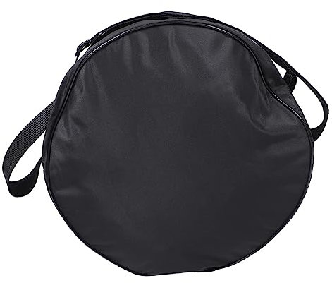 HONMEET Runde Yogatasche Für Yoga-Rad Mit Verstellbarem Schultergurt Langlebiges Material Geräumig Für Sportequipment Und Persönliche Gegenstände Leichte Yoga-Aufbewahrungstasche in Schwar