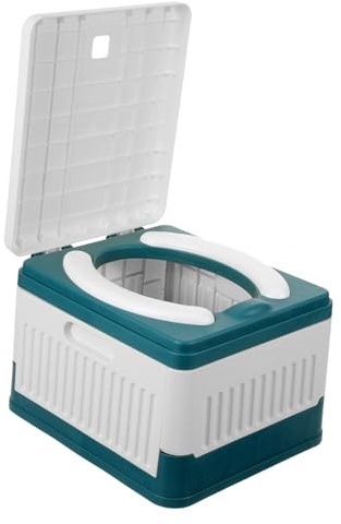 SAFIGLE Inodoro Portátil Wc Quimico Resistente Pp Fácil Transportar Emergencia Viaje