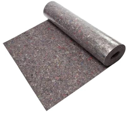 ARLI Malervlies 25 m² Abdeckvlies 100 cm x 25 m Schutzvlies mit Folie rutschhemmend Anti-Rutsch Beschichtung Abdeckfliesse Vlies Malerabdeckvlies für Boden Treppen Möbel Renovierung Umzug Malervlies
