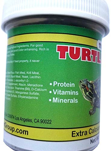 3 Pack Turtle Deluxe Food Extra Calcium Shell Protein Vitamin Aquatic Aquarium