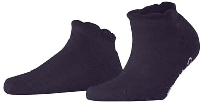 FALKE Women's Soft Elegance W Hp Viscose Wool Cashmere Grips On Sole Grip socks 1 Pair, Red Wineberry 8761, 2.5/5 UK
