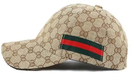 muzoira Casquette de baseball unisexe à sangle réglable, casquette décontractée hip-hop, kaki, taille unique
