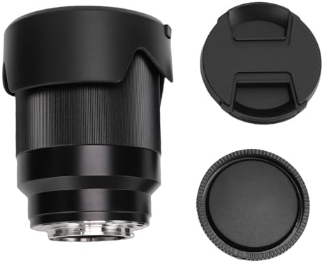 Plyisty 85 Mm F1.8 Porträttobjektiv, E-monterad Helbilds Autofokusobjektiv med 11 Bländarblad för A7III A7RIII A7SII A7II A6500 Kameror