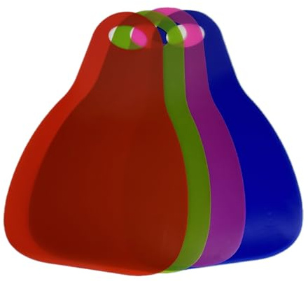 trineo de arena de playa – trineo flexible antideslizante de 4 piezas, trineo de nieve para adultos para, trineo duradero para deportes al aire libre y viajes | Resbalón en playa de arena, cola