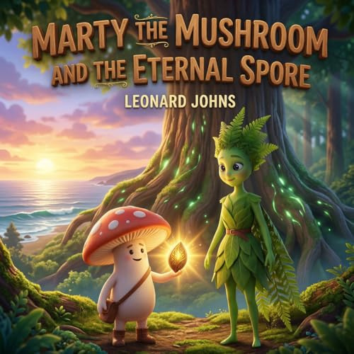 Marty the Mushroom and the Eternal Spore: A Heartwarming Story of Friendship and Growth Featuring Marty the Mushroom and Fern