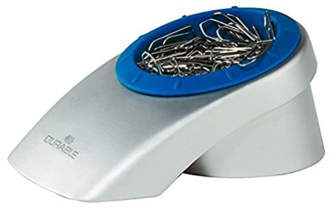 Durable Büroklammernspender Paper Clip Box, 1 Stück, silber, 771323