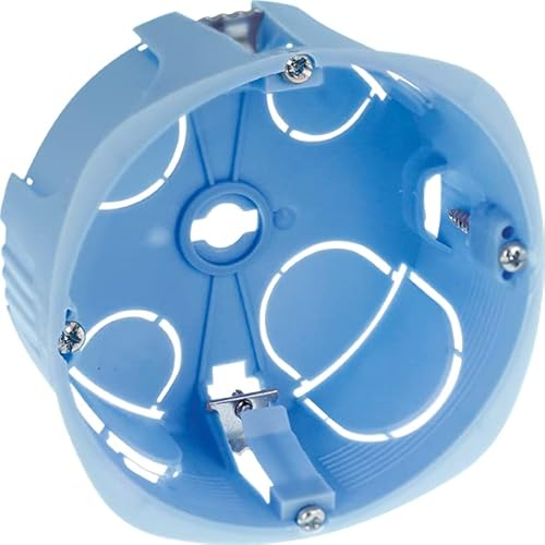 Scatola da incasso per cartongesso a vite, 1 posto, profondità 55 mm, Ø 85 mm