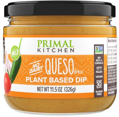Primal Kitchen No Dairy Plant Based Queso, 11.5 OZ