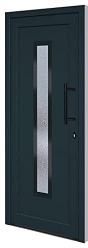 vidaXL Porta Ingresso Antracite 88x200 cm in PVC
