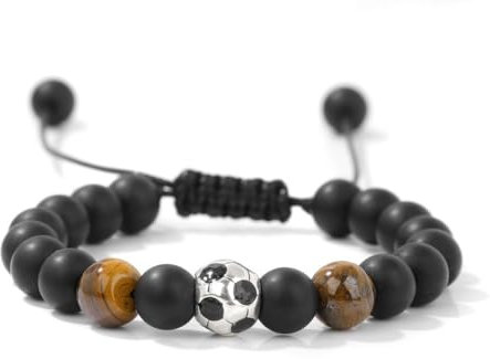 Mrltau Jungen Fussball Armband, Fußball Geschenke für Jungs, Fussball Geschenke Jungen, Fussball Sachen Armband, Armband Kinder Jungen, Geschenk für Junge 1-12 Jahre.