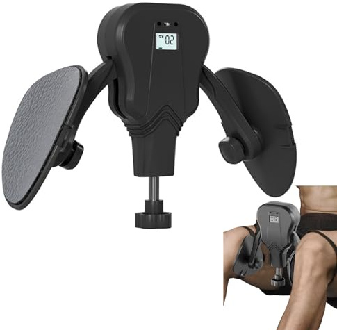 EFGETD Upgraded Thigh Trainer 20KG-60KG Adjustable Resistance, Kegel Pelvic Floor Muscle Trainer Men PC Muscle Training Women Leg Thinning and Beautify