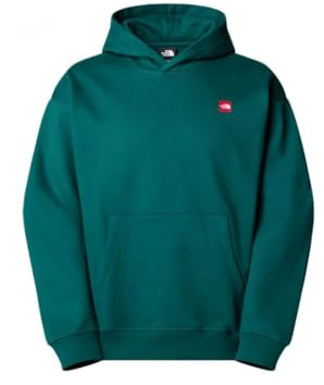 The North Face NF0A8C1Q6GI U AXYS Oversized Hoodie Sweatshirt Homme Deep Nori Taille M