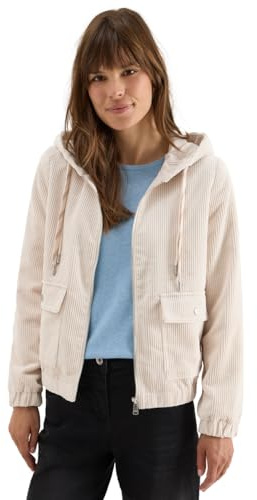 Cecil Damen Cordjacke mit Kapuze
