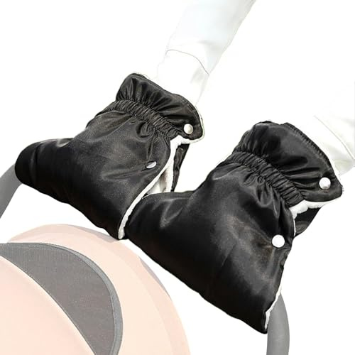 Kinderwagen-Handschuhe – winddichte Muskeln, warme Kinderwagen-Muffs, dicke Muffs für Mutter, Eltern, sitzend, Reisen, Ausflüge, Reisen, rutschfeste Kinderwagen-Handschuhe sorgen für einen sicheren