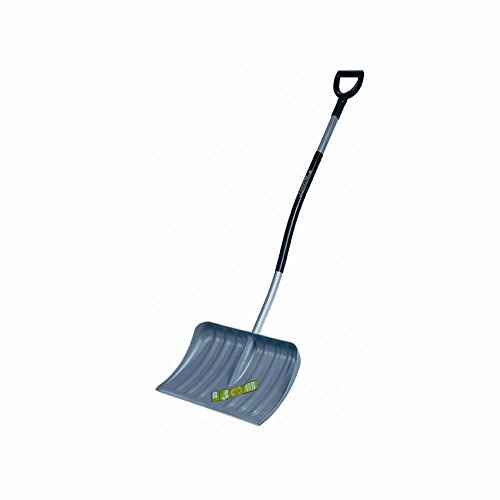 Freund 2030542 Kunststoff Schneeschieber Alu kante mit Ergo-Stiel