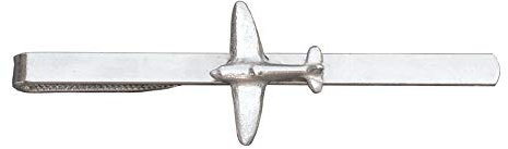 Alfiler de Corbata Avión Spitfire, Hecho a Mano por William Sturt en Francia