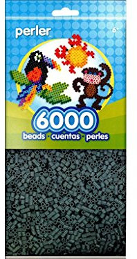 Perler Beads 6,000 / Pkg-Grey