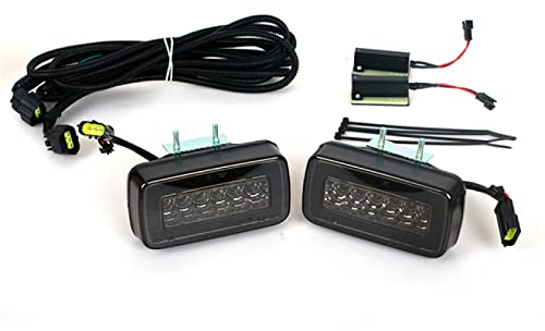 CarWorld Nebelscheinwerfer Für Mercedes Benz W463 G-Klasse G500 G550 G63 G55 AMG 1986-2018, 2-in-1 Nebelschlussleuchte mit Rückfahrscheinwerfer