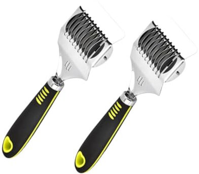 IMIKEYA 2pezzi Macchina Per Noodles in Acciaio Tagliapasta Manuale Strumento Per Cucinare e Preparare Tagliatelle Adatto e Da Te