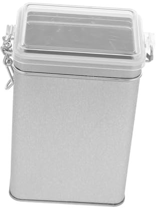 UTHCLO Contenedor De Café Hermético Carbono Con Ventana Transparente Lata Para Almacenar Café Té y Dulces