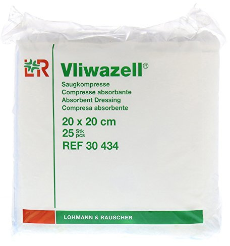 vliwa zell saugkompr esse unsteril 20 x 20 cm