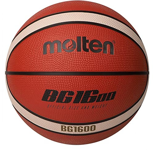 Molten 1600 Basketball (7) (White/Tan)