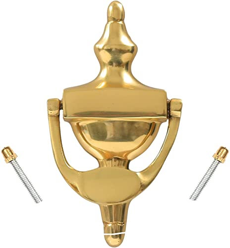 TERF® Heurtoir de porte traditionnel victorien 125 mm pour porte d'entrée (12,7 cm) avec vis de fixation – Lot de 1