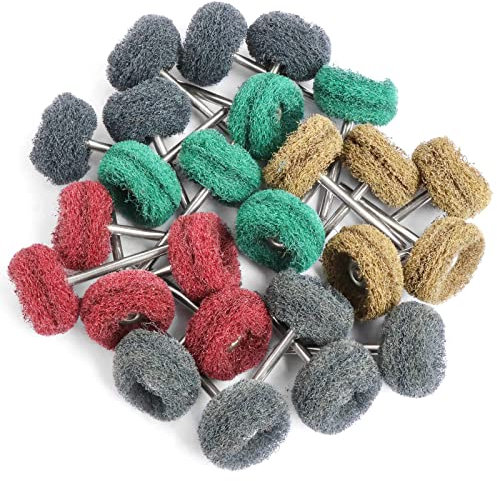 Mini Perceuse, Brosse Abrasive, Tige De 2.35mm/3mm, Roue De Polissage En Nylon Pour Outil Rotatif, Ensemble D'accessoires,2,35 Mm