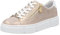 Rieker Femme N5917 Baskets Basses, doré, 42 EU