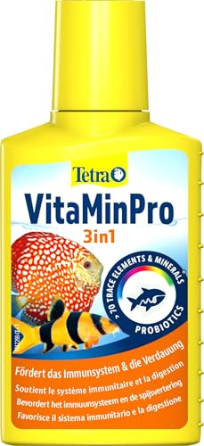 Tetra VitaMinPro 3in1 - Producto probiótico para el Cuidado del Agua para Mejorar Las Condiciones de Vida de Todos los habitantes del Acuario, Botella de 100 ml