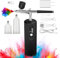 Daakro 48PSI Double Action-Airbrush-Pistole,wiederaufladbare kabellose Kompressor Airbrush mit 0.3mm Düse,pritzpistole Gun mit Kompressor für Kunst, Makeup, Kuchen Modelliermalerei(Schwarz)