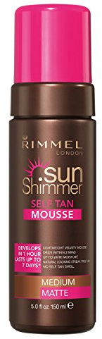 Rimmel Sunshimmer Self Tan Mousse, Medium Matte