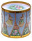 POWERHAUS24 Klassische zylinderförmige Blechdose, Geschenk zu Ostern, Aufbewahrung, Deko, lebensmittelecht, ca. 13,6 cm x 14 cm, 2 Rezepte inklusive