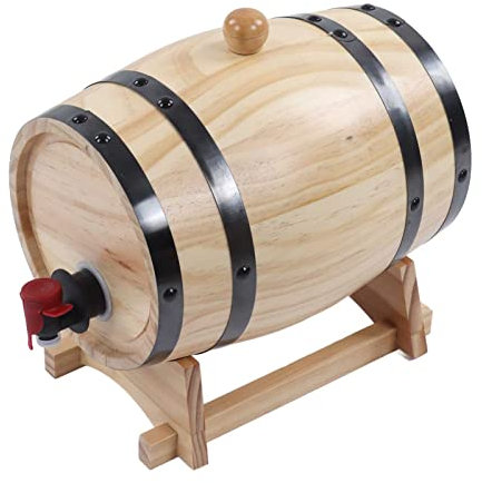 Barricas de Envejecimiento de Pino de Vino de Elaboración Propia para Bar y Catering (3L)