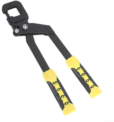 Alicates perforadores resistentes: diseño ergonómico para facilitar la perforación de agujeros y seguridad. (A)
