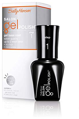 Salon Gel Polish - 01 Gel Base Coat by Sally Hansen for Women - 0.14 oz Nail Polish