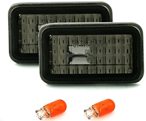 Depo Seitenblinker Set in Crystal Klarglas Smoke Blinker