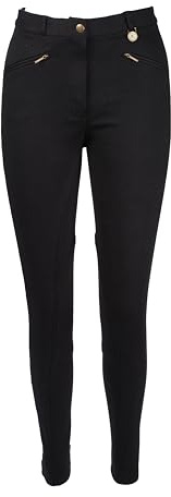 Avon Equine Discount Pet Accessories Jodhpurs d'équitation pour homme, Noir , 30