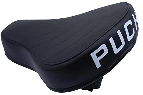 Puch X 50 Sattel Sitz Mofa Schwarz mit Aufschrift