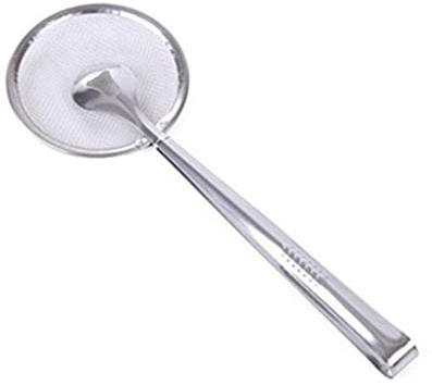 beautyhe Schiumarola per Fritti Schiumarola della Maglia del Setaccio della Drenante Cucchiaio Scoop Colino Colino Cucchiaio Cucchiaio Filtro Piccolo Colino