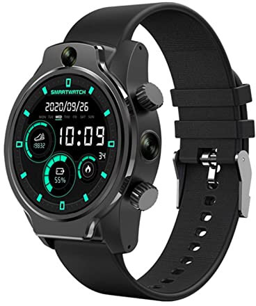 QESTO FSA Orologio Telefono GPS 3GB 32GB Face ID 8MP 2 Telecamera WIFI Smart Watch Uomini IP68 Impermeabile Orologio (A) (B)(C)(A)