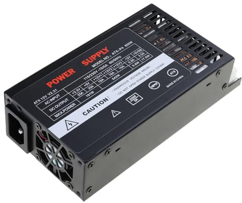Flexs ATXs PSUs 600W Full Modulars Power Supply,110-264V for Gaming PC Quiet Fan Multiple Connectors