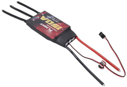 Cocoarm Controlador de Velocidad Eléctrico para Drones 150A PCB sin Escobillas ESC para Aviones de ala Fija y Cuadricóptero, Lipo de 2 a 7S, Prevención de Sobrecorriente, Prevención de Sobretensión,