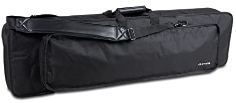 Keyboard Gig Bag Basic, 48x18x5 cm, with music pocket, black, tear- and waterproof