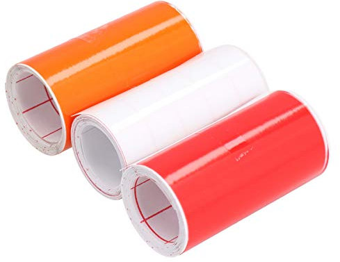 AB Tools 3 Lens Repair Tape Red Amber Clear Car Van Trailer Cracked Headlight Tail Light
