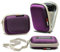 Navitech Purple Shockproof Camera Case Compatible with Canon IXUS 285 Compact Camera