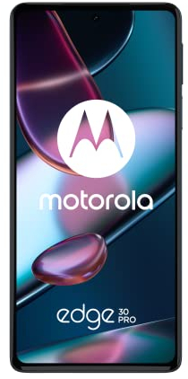 Motorola Edge 30 pro 256GB Handy, dunkelblau, Cosmos Blue, Dual SIM, Android 12
