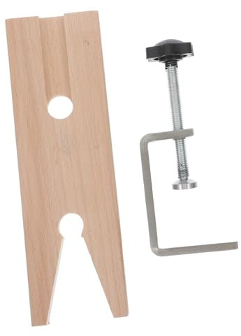 KONTONTY 2pcs Jewelry Countertop Clip Desk Mount Bag Holder Hook Purse Handbag Schoolbag Holder Clamp for Table Desk Reduce Clutter Hanging Storage