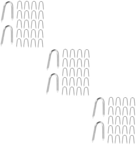 Milisten 3 Ensembles Grillage De Clou De Fer Paysage Badges Fournitures De Jardinage Mesh De Filet De Jardin Pieu Tu Joues Ongles De Jardin Clôture Usine Enjeux Le Fer 50 Pièces * 3